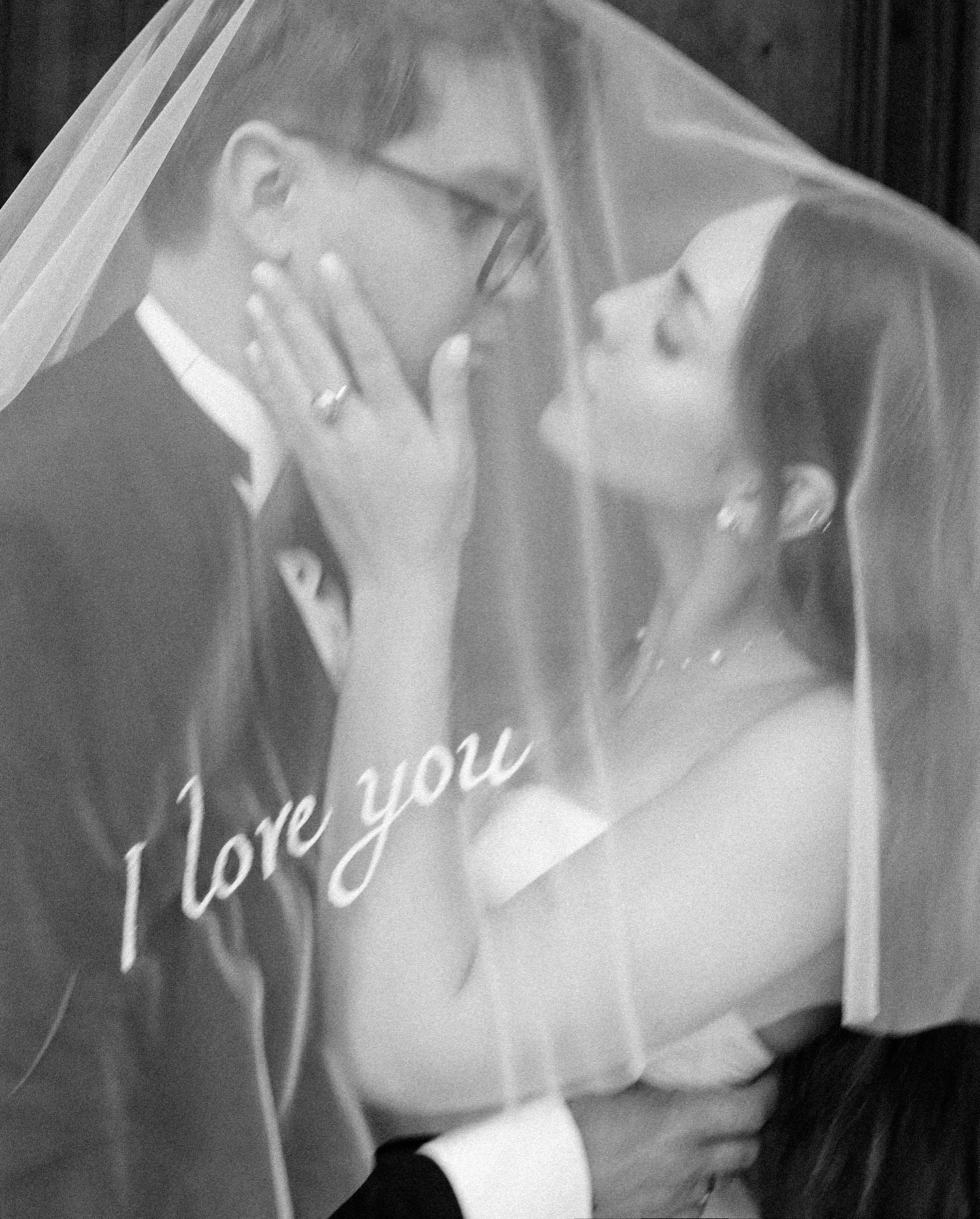 Voile de Mariée avec Broderie Personnalisée