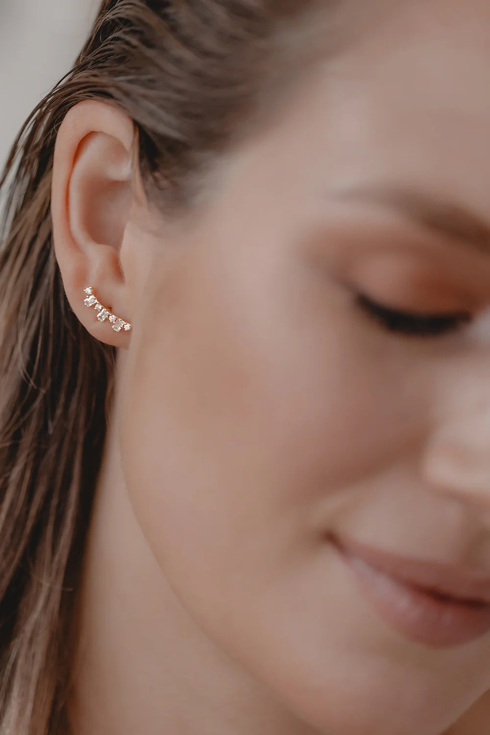 Boucles d'Oreilles "Artistic Talent" : les Boucles de Mariage Modernes par Excellence.