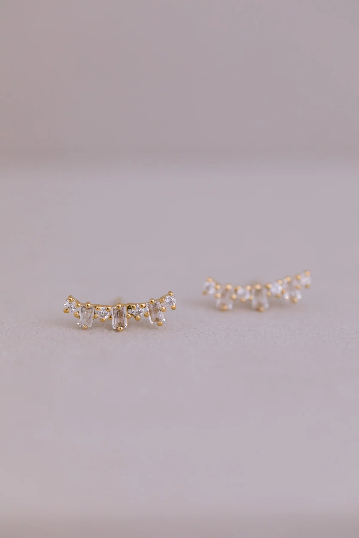Boucles d'Oreilles "Artistic Talent" : les Boucles de Mariage Modernes par Excellence.