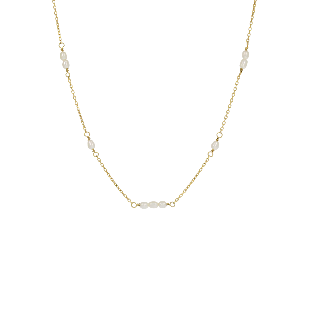 Collier "Céline" : le Collier de Mariage en Symphonie de Perles par Excellence.