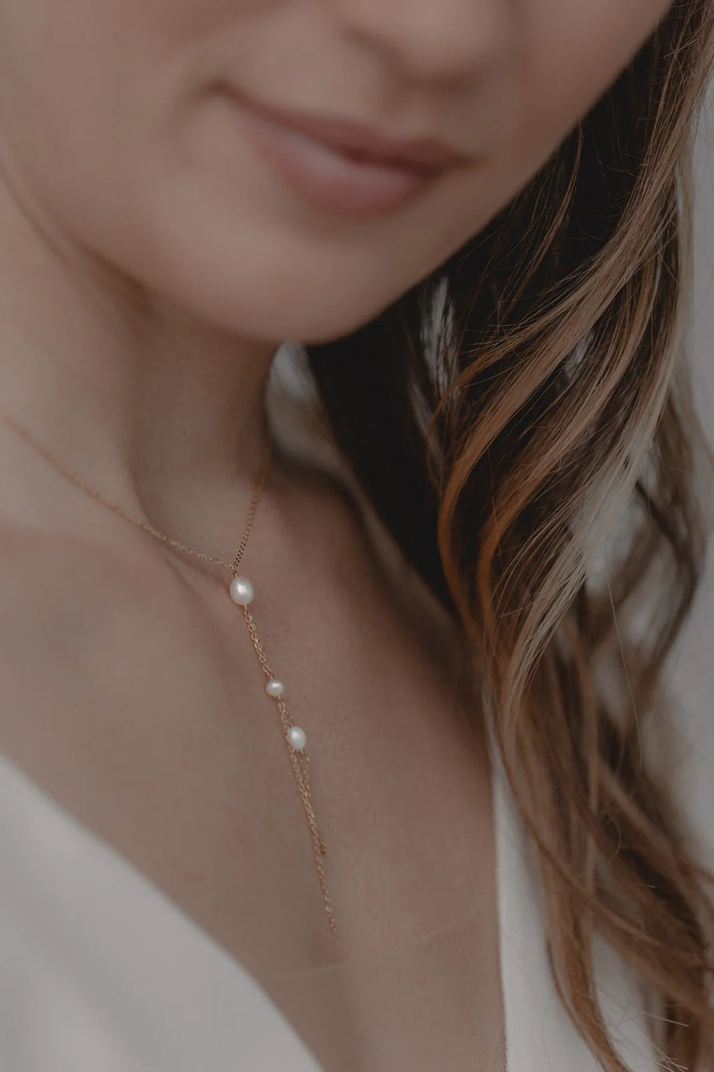 Collier "Delilah" : le Collier de Mariage en Perles par Excellence.
