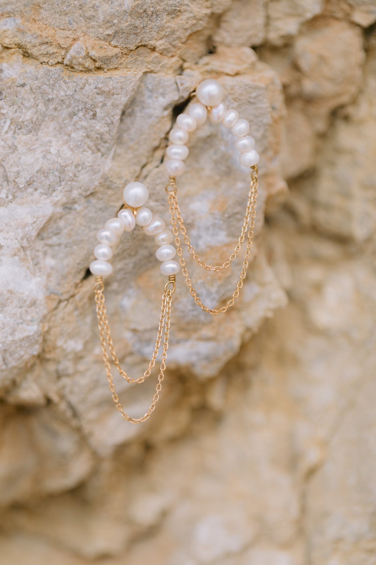 Boucles d’Oreilles "Waverider" : les Boucles de Mariage Fabuleuses à Perles par Excellence.