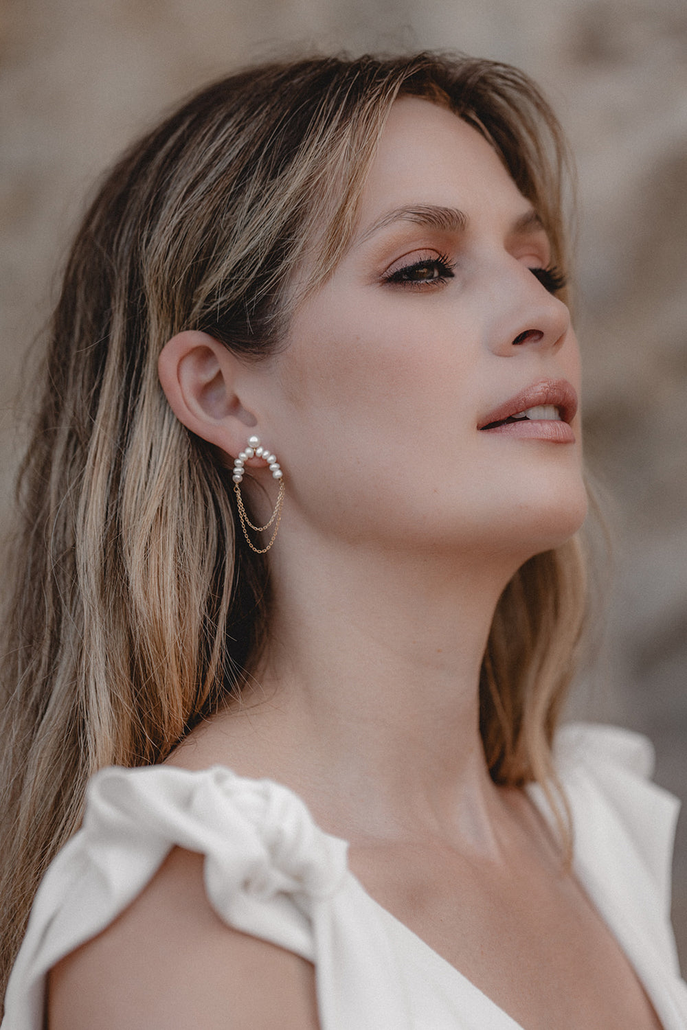 Boucles d’Oreilles "Waverider" : les Boucles de Mariage Fabuleuses à Perles par Excellence.