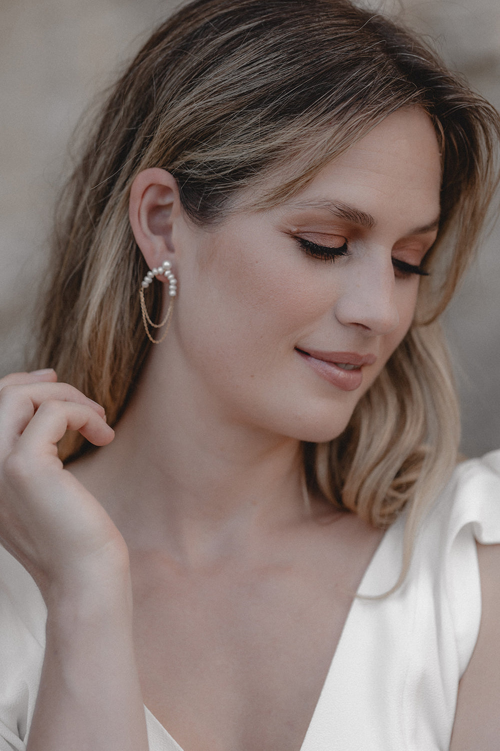 Boucles d’Oreilles "Waverider" : les Boucles de Mariage Fabuleuses à Perles par Excellence.
