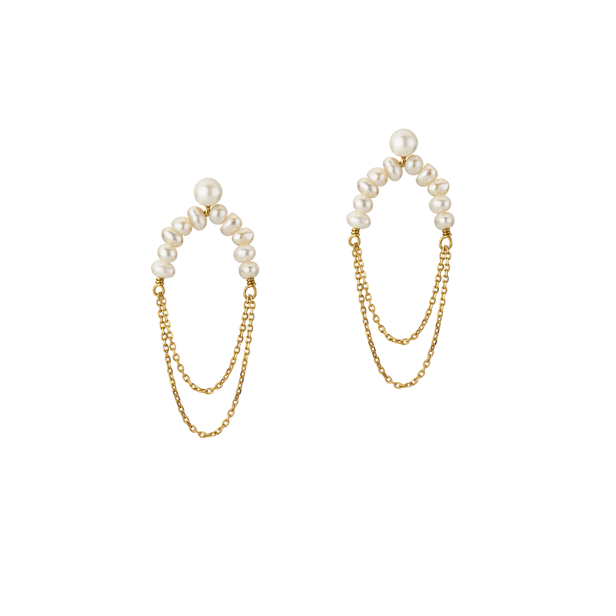 Boucles d’Oreilles "Waverider" : les Boucles de Mariage Fabuleuses à Perles par Excellence.