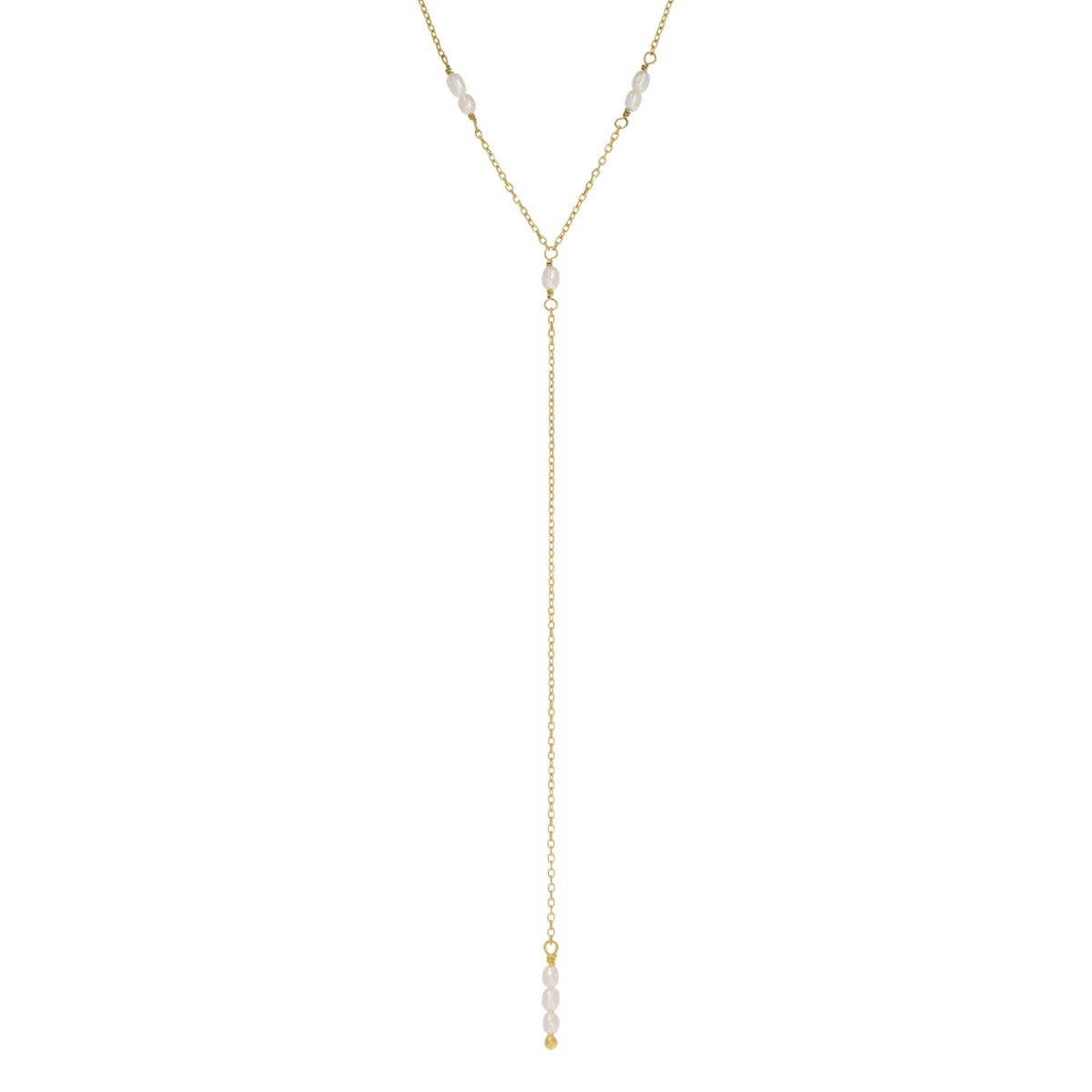 Collier de Dos "Lorelei" : le Collier de Dos Pendentif de Mariage avec Perles par Excellence.