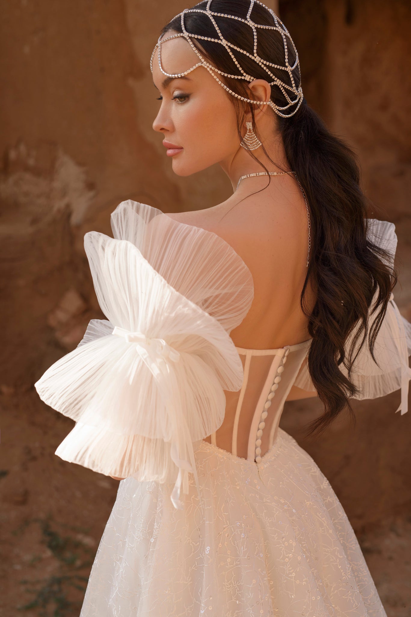 Djeralda : la Robe de Mariée Corset / Bustier par Excellence.