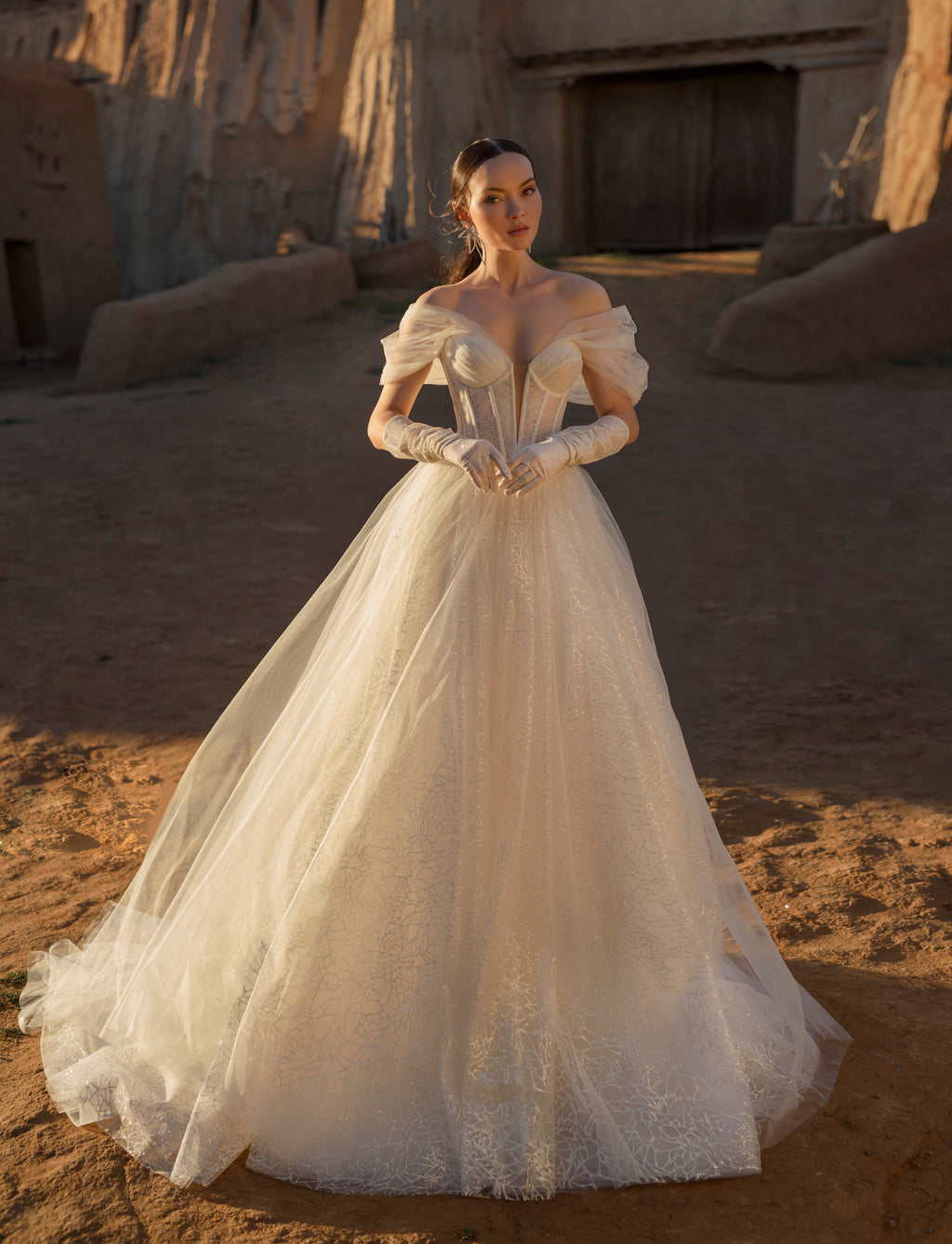 Juventa : la Robe de Mariée Princesse en Tulle par Excellence.