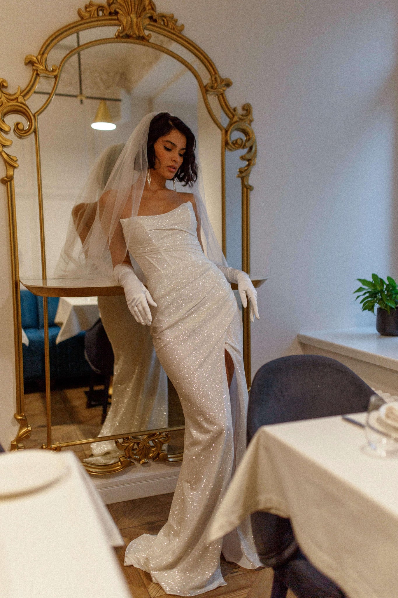 Arha : la Robe de Mariée Sirène / Fourreau à Corset par Excellence.