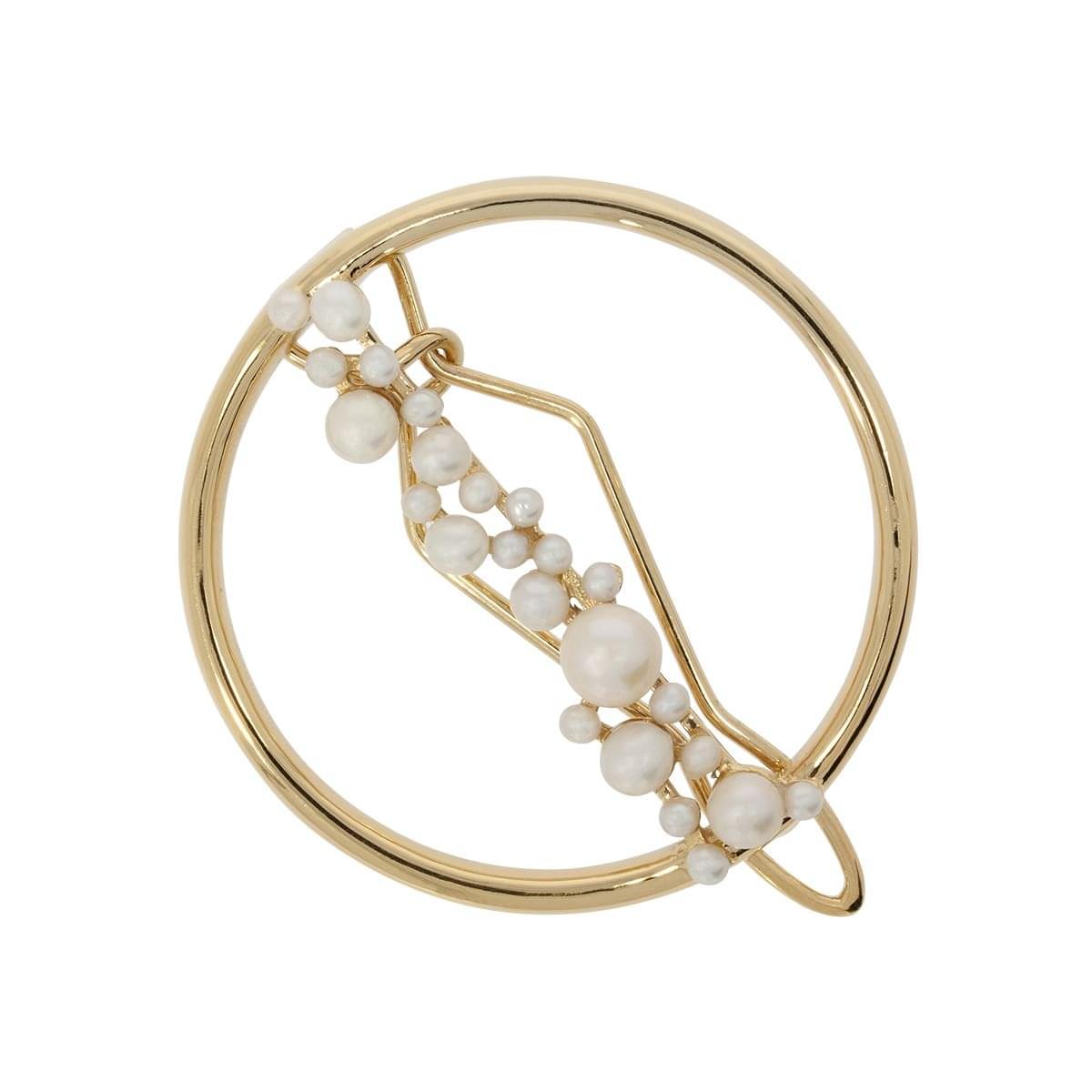 Barrette "Companion" : la Barrette à Cheveux de Mariage à Perles par Excellence.