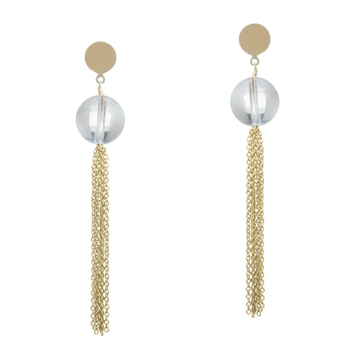 Boucles d'Oreilles "Esther" : le Bijou de Mariage Moderne par Excellence.