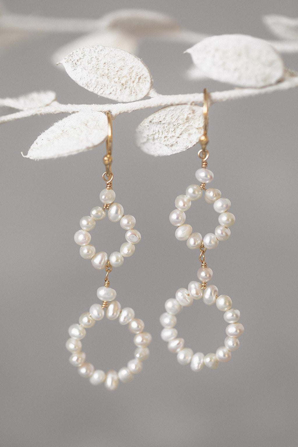 Boucles d'Oreilles "Full Circle" : les Boucles Rondes en Perles par Excellence.