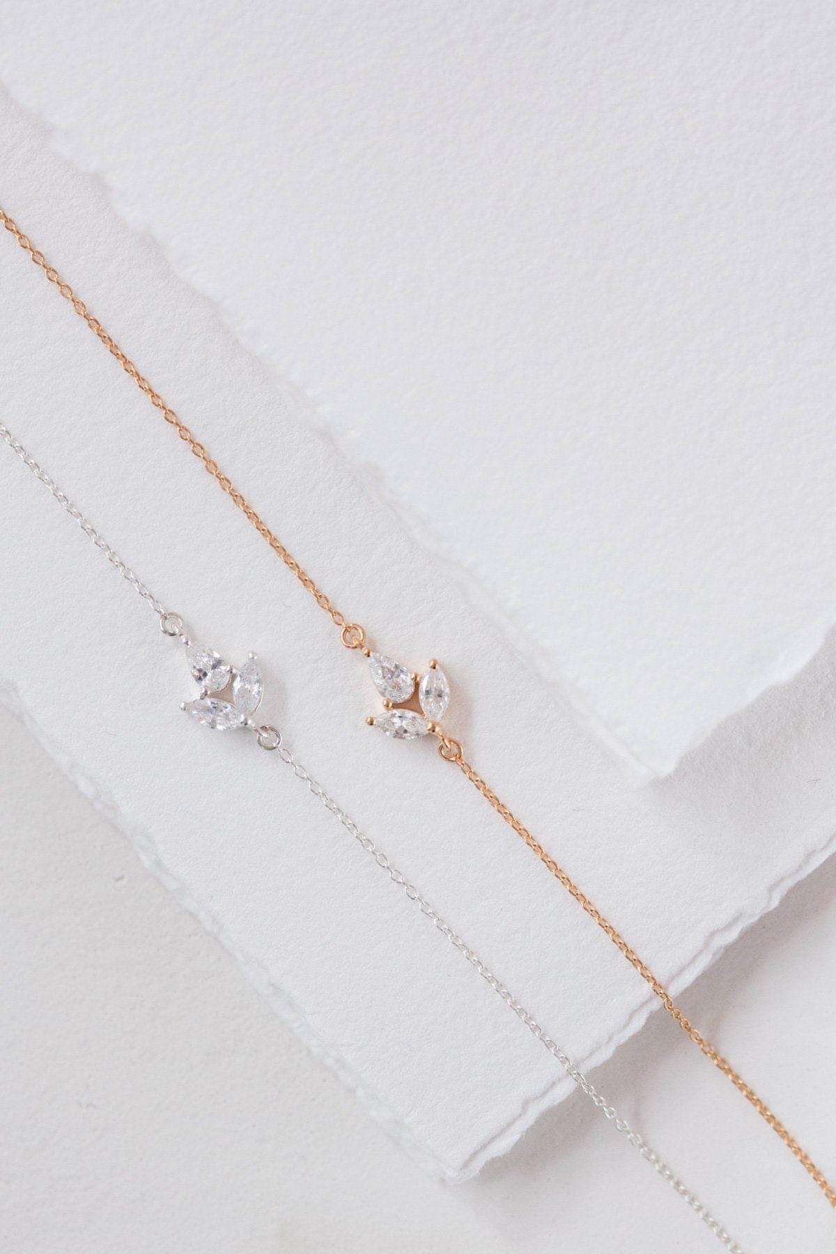 Bracelet "Simply Gorgeous" : le Bracelet de Mariage en Cristal par Excellence.