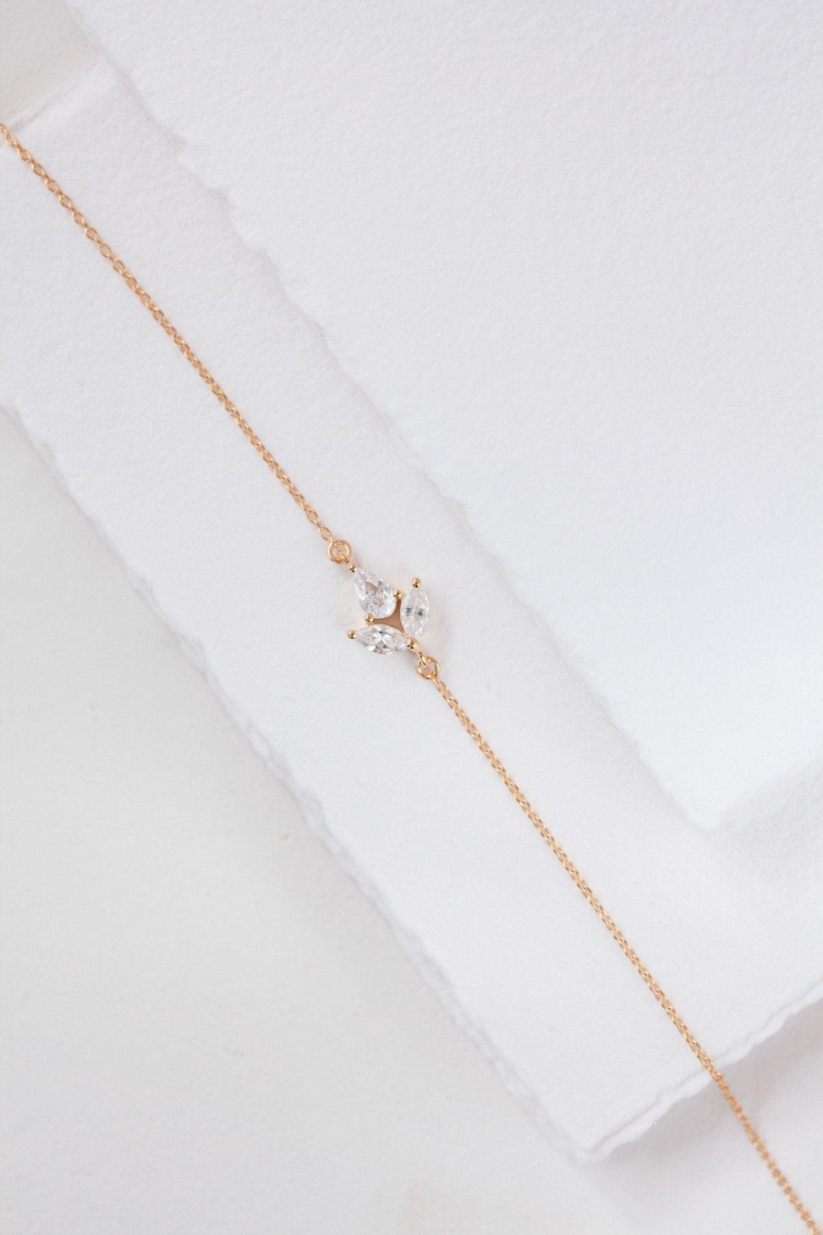 Bracelet "Simply Gorgeous" : le Bracelet de Mariage en Cristal par Excellence.