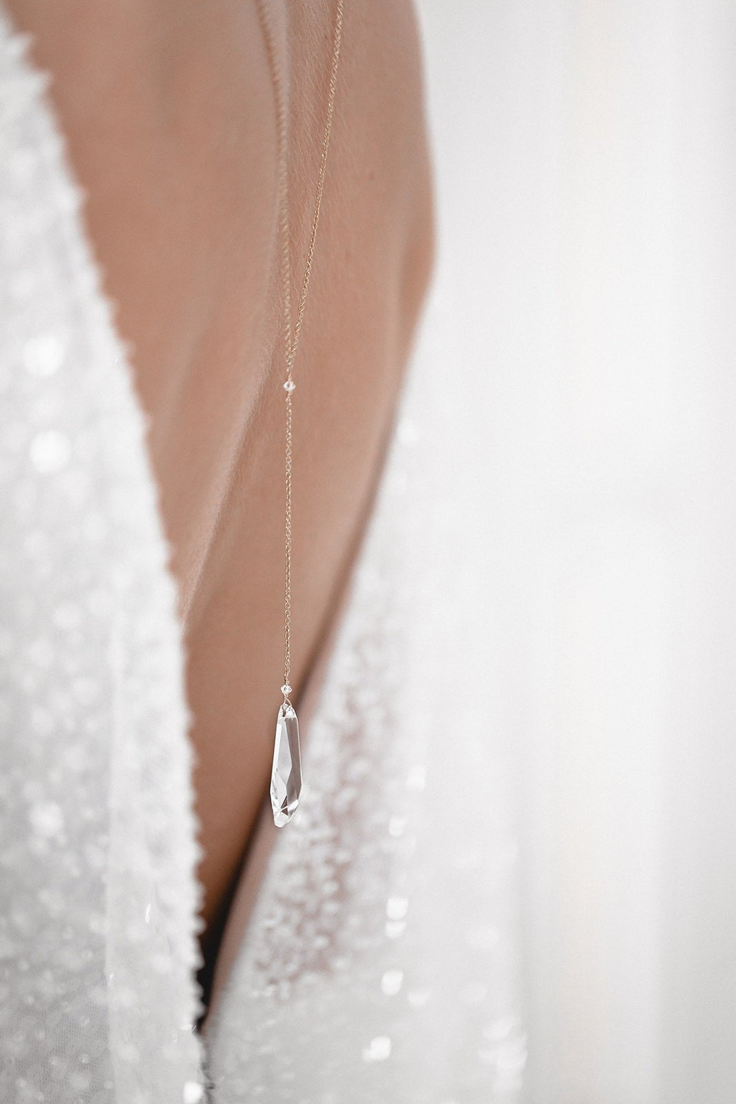 Collier de Dos "Aphrodite" Boucles d'oreilles Juvelan