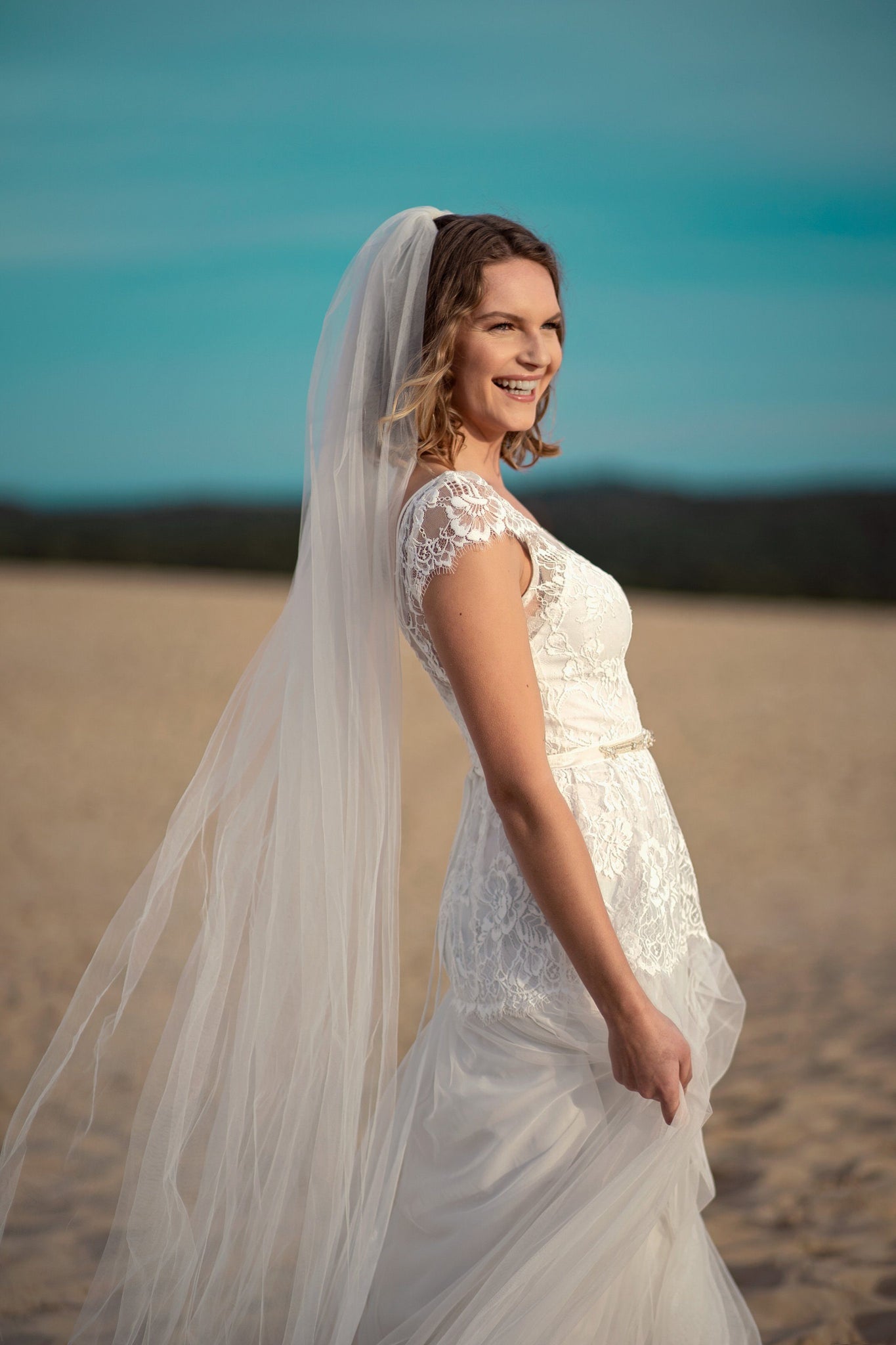 Héléna avec manches Robe de mariée Les filles fidèles