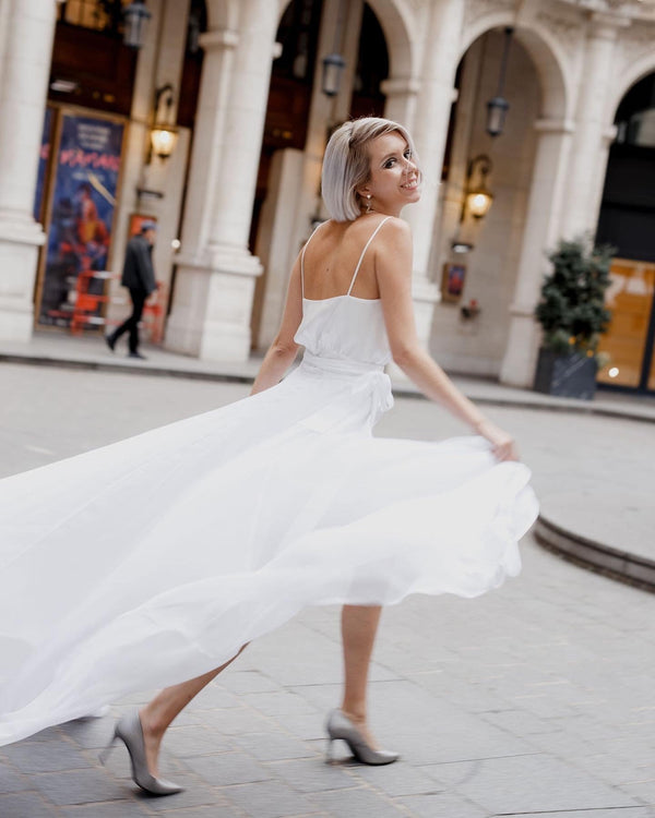 Comment Attacher la Traîne de sa Robe de Mariée ?