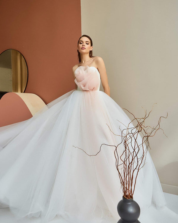 Sanfia : Robe de Mariée en Tulle [Bordeaux / Paris]