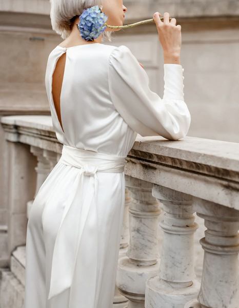 Robes de Mariée Pantalon : 3 Robes de Mariée à Découvrir [2025/2026]
