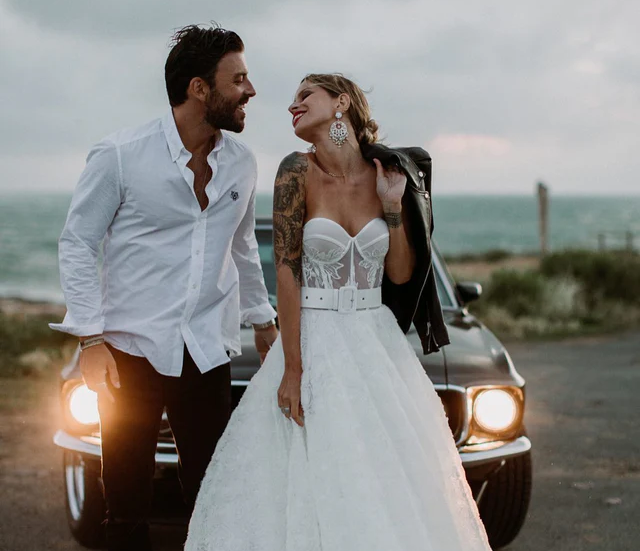 Robe de mariee grise hotsell