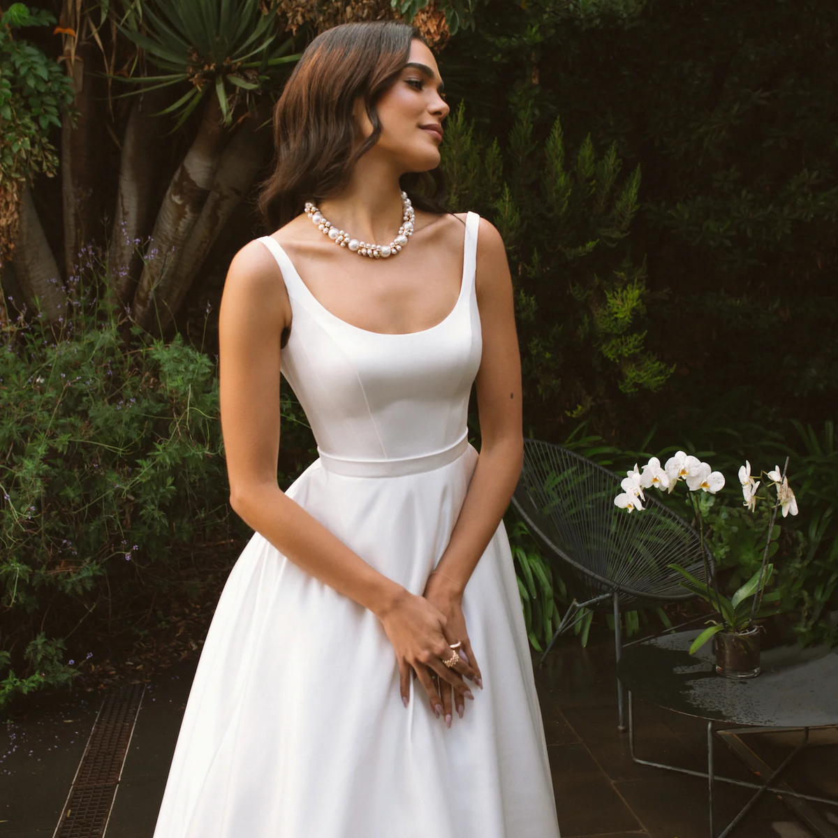 Robe mariée en soie hotsell