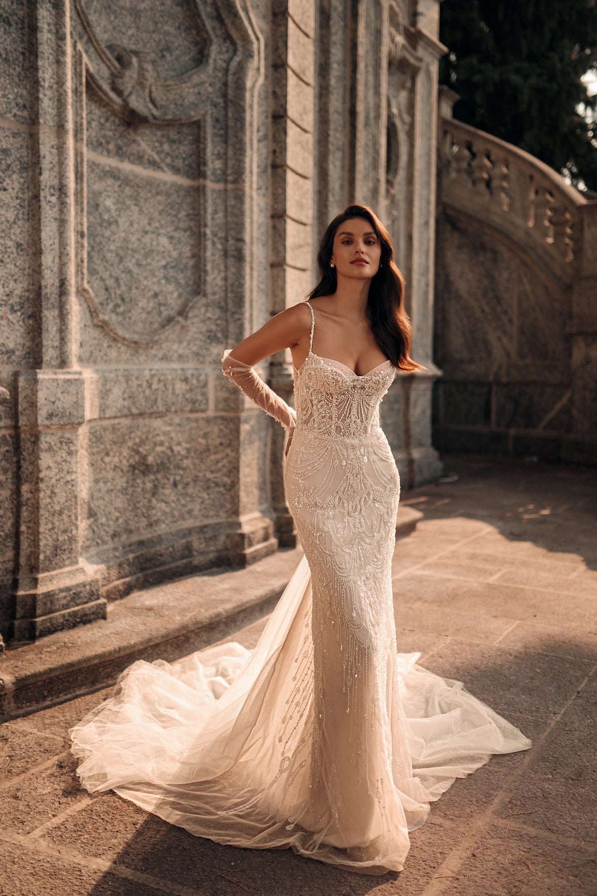 Jacinthe : la Robe de Mariée Sirène Chic par Excellence.