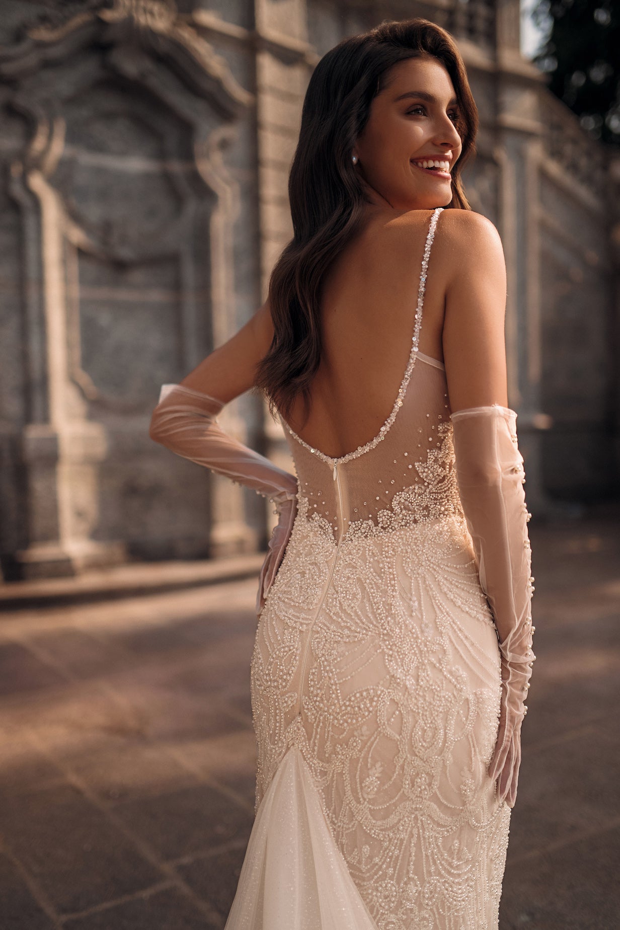 Jacinthe : la Robe de Mariée Sirène Chic par Excellence.