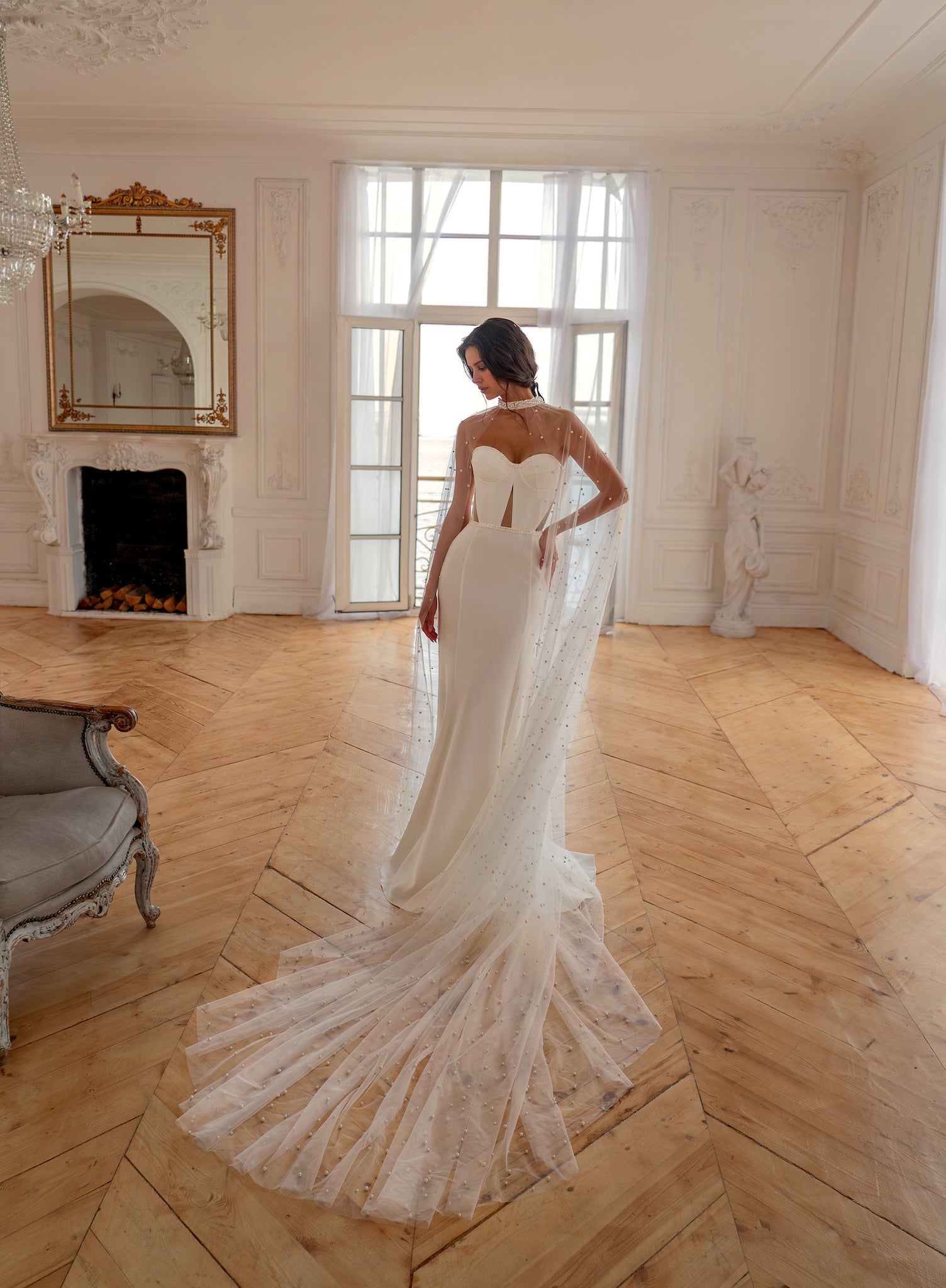 Ilex : la Robe de Mariée Bustier Minimaliste par Excellence.