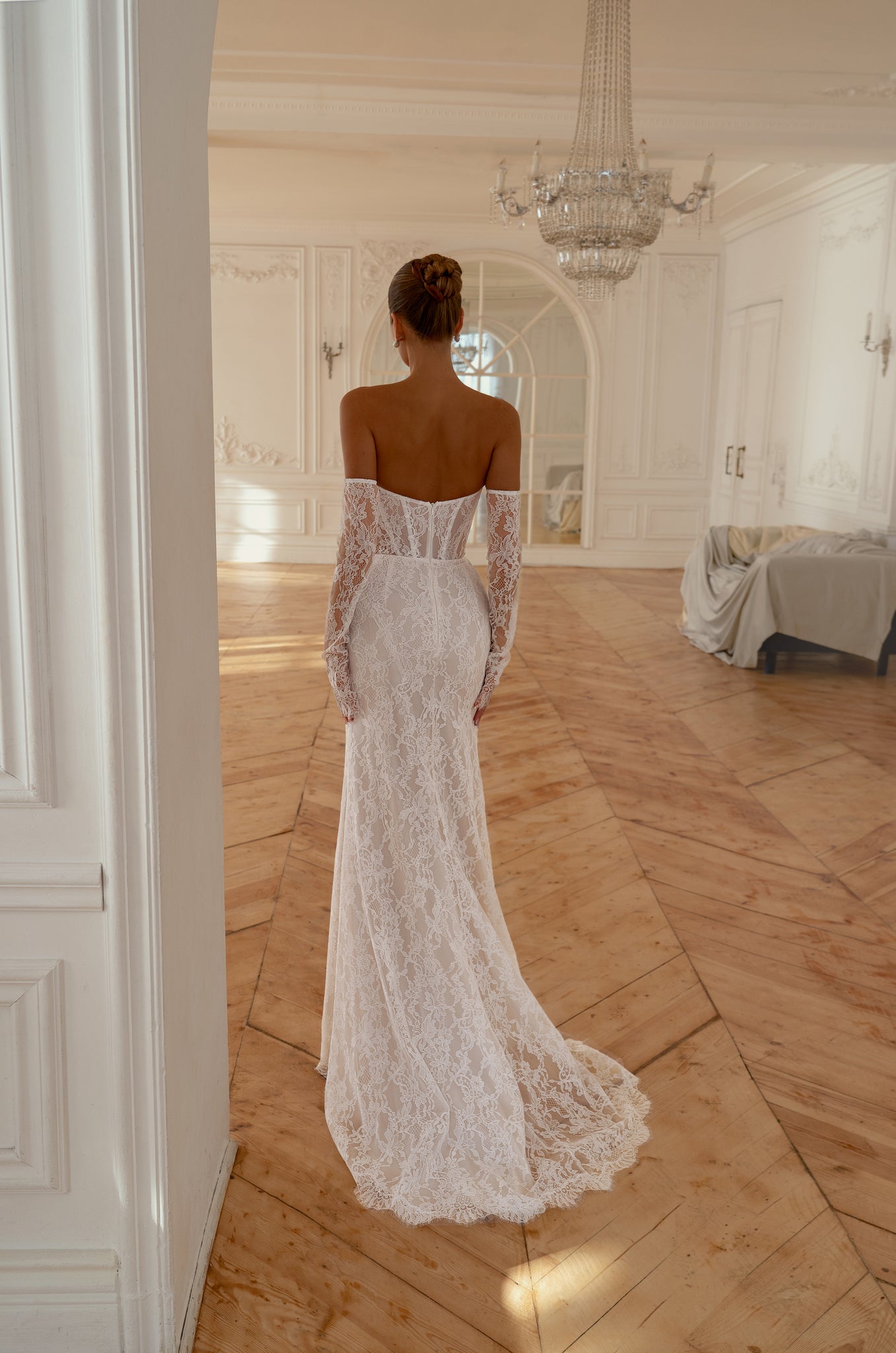 Kamilota : la Robe de Mariée Sirène Dentelle à Corset par Excellence